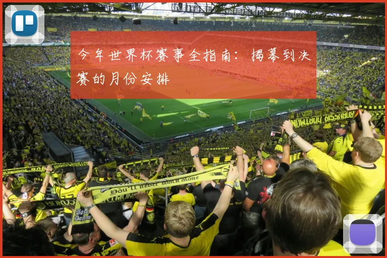 今年世界杯赛事全指南：揭幕到决赛的月份安排