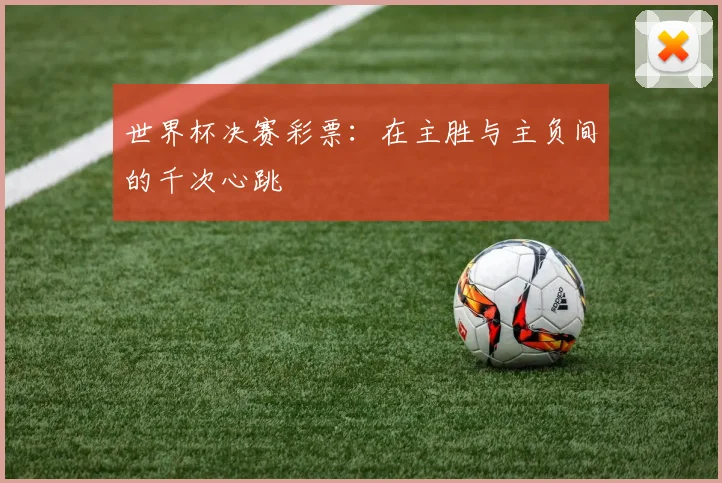 世界杯决赛彩票:在主胜与主负间的千次心跳